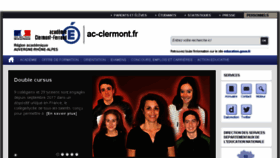 What Ac-clermont.fr website looked like in 2018 (6 years ago)