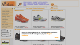What Athletic.it website looked like in 2018 (6 years ago)