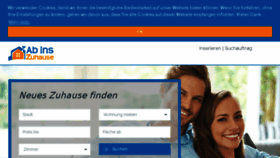 What Ab-ins-zuhause.de website looked like in 2018 (6 years ago)
