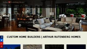 What Arthurrutenberghomes.com website looked like in 2018 (6 years ago)