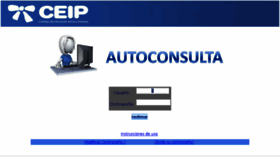 What Autoconsulta.ceip.edu.uy website looked like in 2018 (6 years ago)