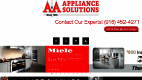 What Aaappliance.com website looked like in 2018 (6 years ago)