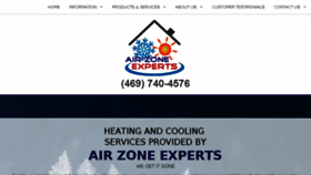 What Airzoneexperts.com website looked like in 2018 (6 years ago)