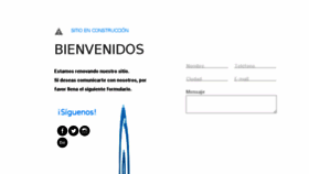 What Agenciaweb.mx website looked like in 2018 (6 years ago)