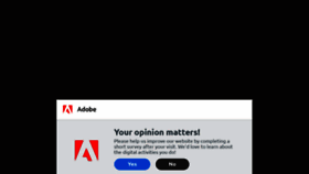 What Adobe.com website looked like in 2018 (6 years ago)