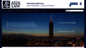 What Asialaw.biz website looked like in 2018 (6 years ago)
