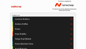 What Arabika.top website looked like in 2018 (6 years ago)