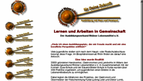 What Ausbildungsverbund-rhoen.de website looked like in 2018 (6 years ago)