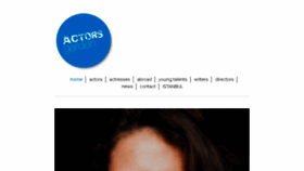 What Actorsgarden.de website looked like in 2018 (6 years ago)