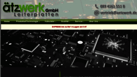 What Aetzwerk.de website looked like in 2018 (6 years ago)
