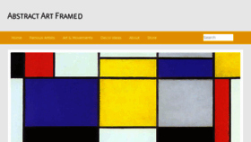 What Abstract-art-framed.com website looked like in 2018 (6 years ago)