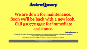 What Astroquery.com website looked like in 2018 (6 years ago)