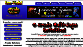 What Arcadesolutions.com.br website looked like in 2018 (6 years ago)