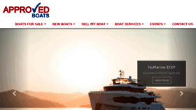 What Approvedboats.com website looked like in 2018 (6 years ago)