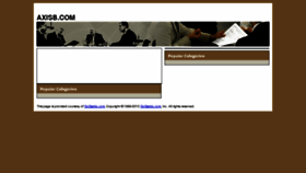 What Axisb.com website looked like in 2011 (13 years ago)