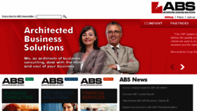 What Abs-europe.com website looked like in 2018 (6 years ago)