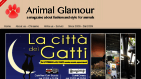 What Animalglamour.net website looked like in 2018 (6 years ago)