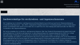 What Architektenhonorar-hoai.de website looked like in 2018 (6 years ago)