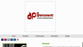 What Apserramenti.com website looked like in 2018 (6 years ago)