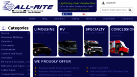 What All-rite.com website looked like in 2018 (6 years ago)