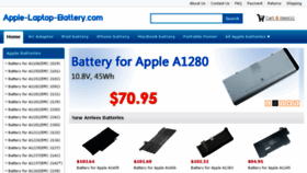 What Apple-laptop-battery.com website looked like in 2018 (6 years ago)