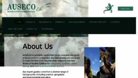 What Auseco.com.au website looked like in 2018 (6 years ago)