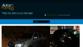 What Autosenlapampa.com website looked like in 2018 (6 years ago)