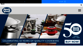 What Amcsa.co.za website looked like in 2018 (7 years ago)
