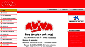 What Avivasalamanca.org website looked like in 2018 (6 years ago)