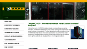 What Arku.nl website looked like in 2018 (6 years ago)