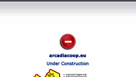 What Arcadiacoop.eu website looked like in 2018 (6 years ago)