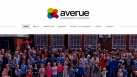 What Avenue.org.uk website looked like in 2018 (6 years ago)
