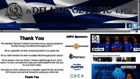 What Aofc.com.au website looked like in 2018 (6 years ago)