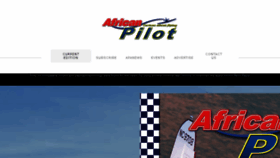 What Africanpilot.co.za website looked like in 2018 (6 years ago)