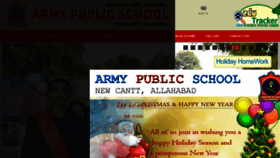 What Armypublicschoolalld.org website looked like in 2018 (6 years ago)