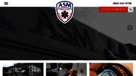 What Ambulanceservicemanchester.com website looked like in 2018 (6 years ago)