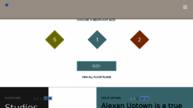 What Alexanuptown.com website looked like in 2018 (6 years ago)