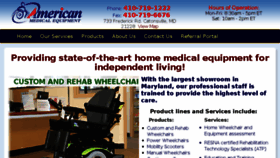 What Amedeq.com website looked like in 2018 (6 years ago)