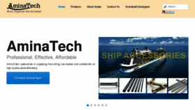 What Aminatech.cn website looked like in 2018 (6 years ago)