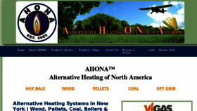 What Ahona.com website looked like in 2018 (6 years ago)