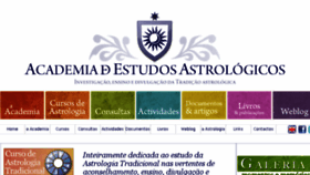 What Academiadeastrologia.com website looked like in 2018 (6 years ago)
