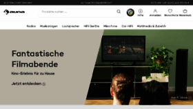 What Auna-multimedia.de website looked like in 2018 (6 years ago)