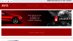 What Avisng.com website looked like in 2018 (6 years ago)
