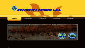 What Associazionegaia.net website looked like in 2018 (6 years ago)