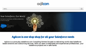What Agilcon.si website looked like in 2018 (6 years ago)