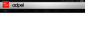 What Adpel.com website looked like in 2018 (6 years ago)