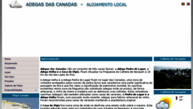 What Adegasdascanadas.com website looked like in 2018 (6 years ago)