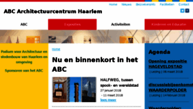 What Architectuurhaarlem.nl website looked like in 2018 (6 years ago)