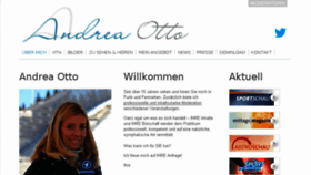 What Andreaotto.de website looked like in 2018 (6 years ago)