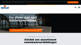 What Abrisud.nl website looked like in 2018 (6 years ago)